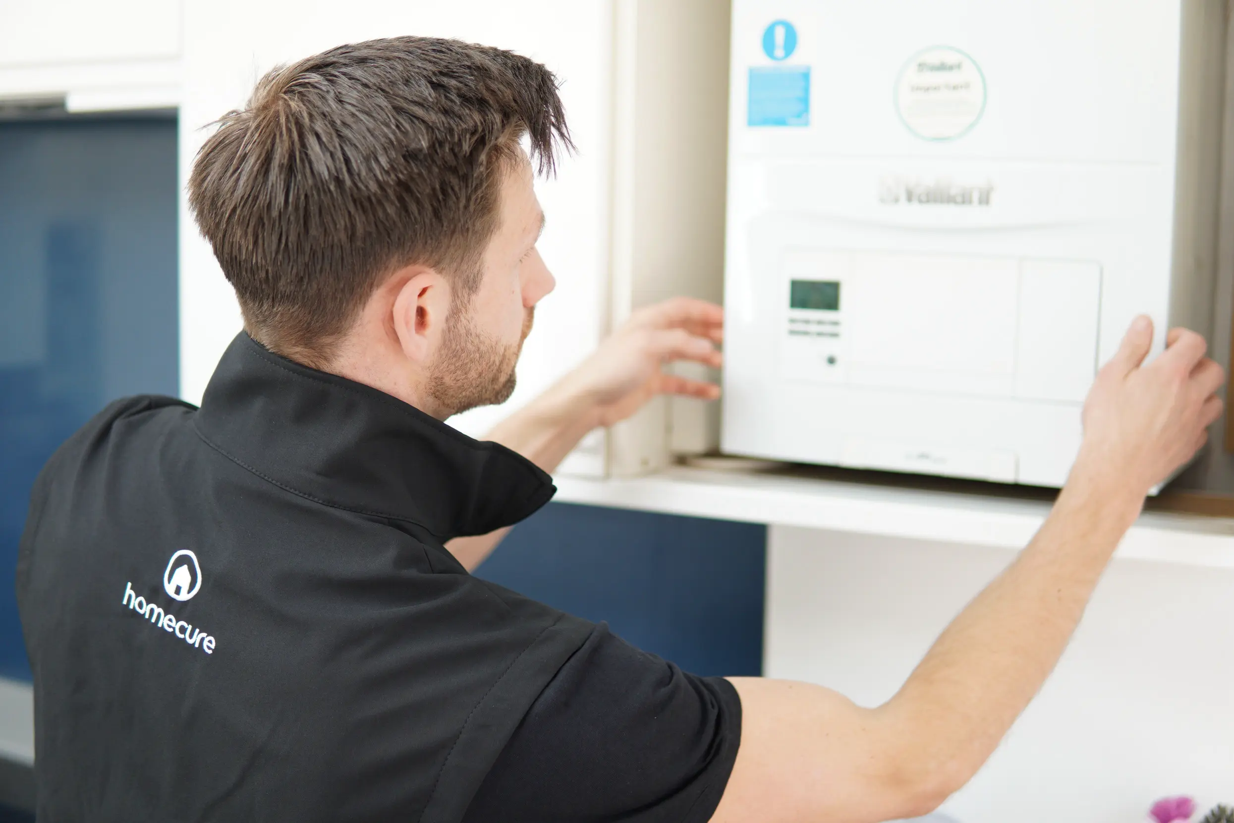 Boiler-Installation